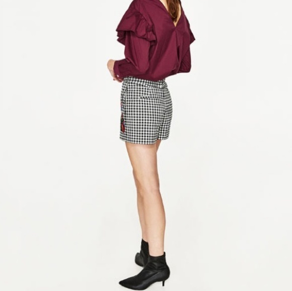 LOFT 1 left Buffalo Gingham Check Shorts NWT! - Picture 8 of 11